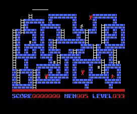 Championship Lode Runner screenshot 6 for MSX